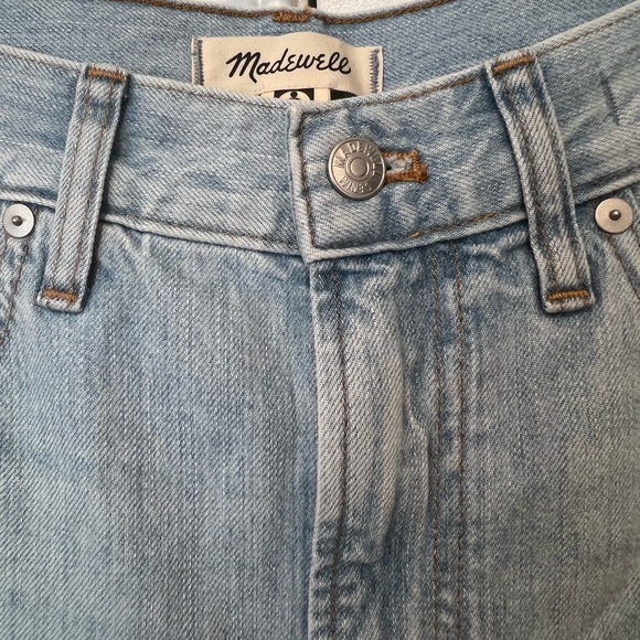 Madewell Light Wash Boyfriend Jeans - Picture 2 of 8